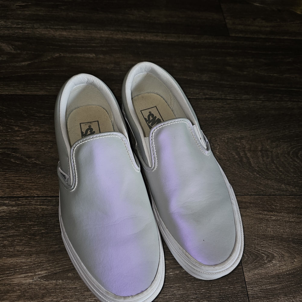 Vans Womans Slip Ons *iridescent